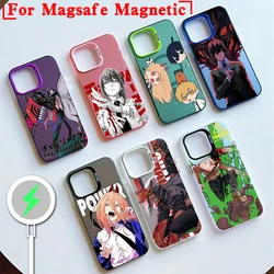Funda MagSafe de Denji para iPhone 11-15 Pro, Max y Plus