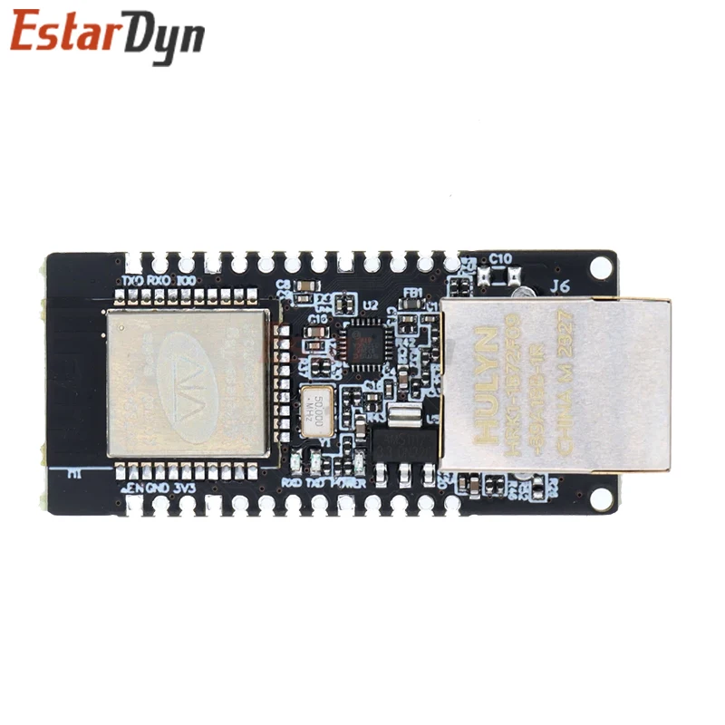 Puerto serie integrado de WT32-ETH01, compatible con Bluetooth, Ethernet, WIFI, Combo Gateway, MCU, ESP32, módulo inalámbrico, WT32, ETH01 - imagen 3