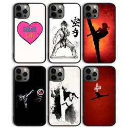 Funda trasera de teléfono marcial japonés Karate Girl para iPhone 17 Air 16 15 14 13 11 12 Pro Max PlusS Fundas Coque