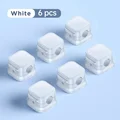 6PCS White