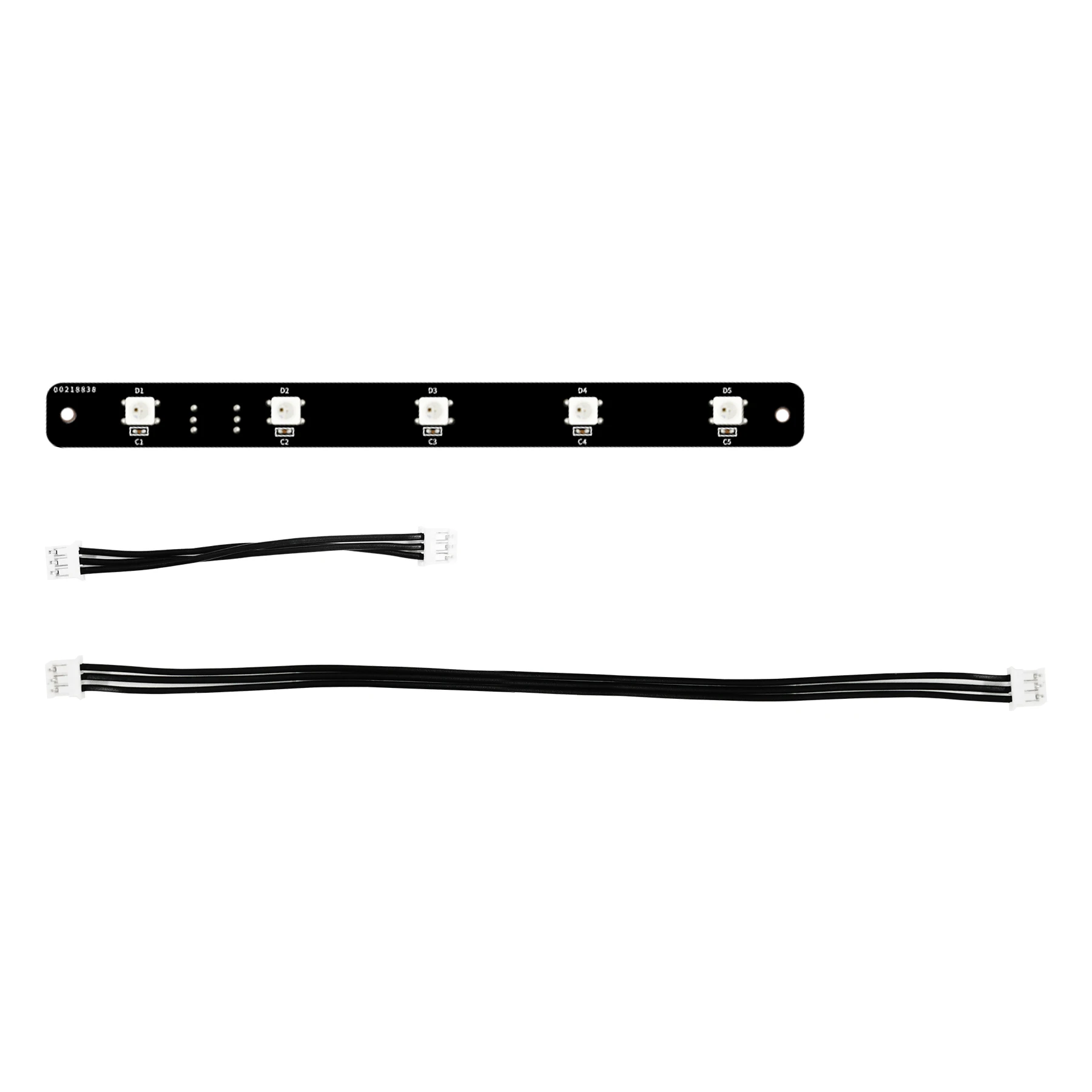 5 uds 14 Uds lámpara programable RGB luz WS2812 PH2.0 interfaz para placa Microbit Pico ESP32 y Raspberry Pi - imagen 3