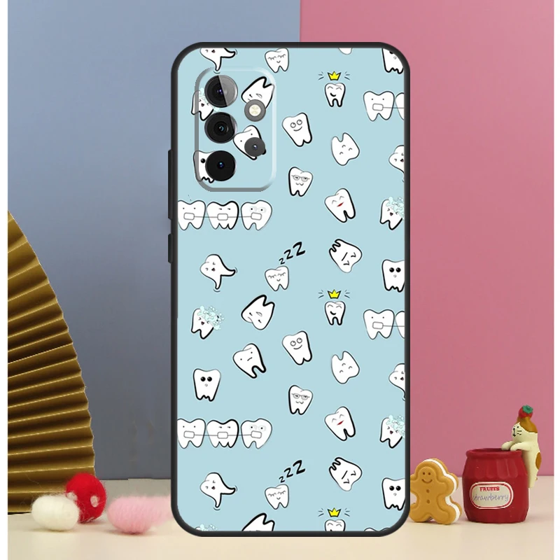 Funda de enfermera Dental para dentista, cubierta para Samsung Galaxy A54, A34, A24, A14, A51, A71, A12, A32, A52, A72, A13, A33, A53, A25, A15 - imagen 2