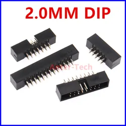 Conector Macho DC3 de Paso 2 mm para Pines