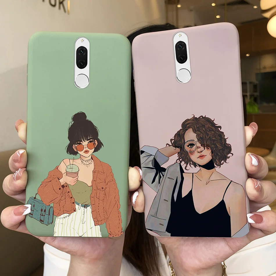 Para Huawei Nova 2i funda bonita de silicona suave mate caramelo 10 Lite RNE-L21 RNE-L22 L23 Nova2i fundas teléfono Capa - imagen 2