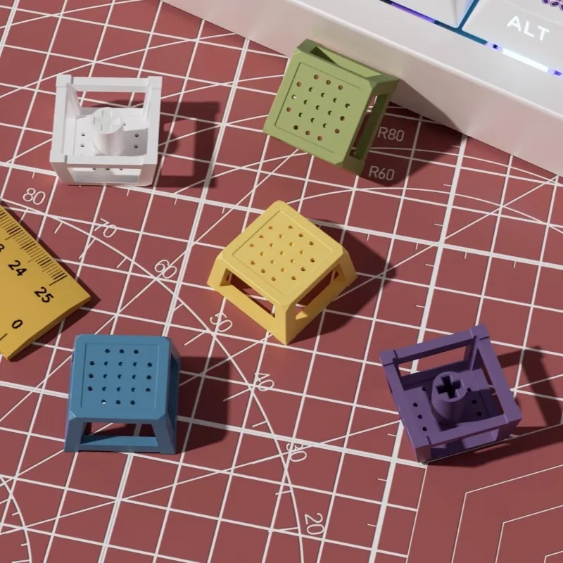 MiFuny Block-teclas con tema de fiesta, Sub Keycap PBT, perfil de cereza, teclas de Metal Retro personalizadas para juegos, regalos para teclado mecánico - imagen 5