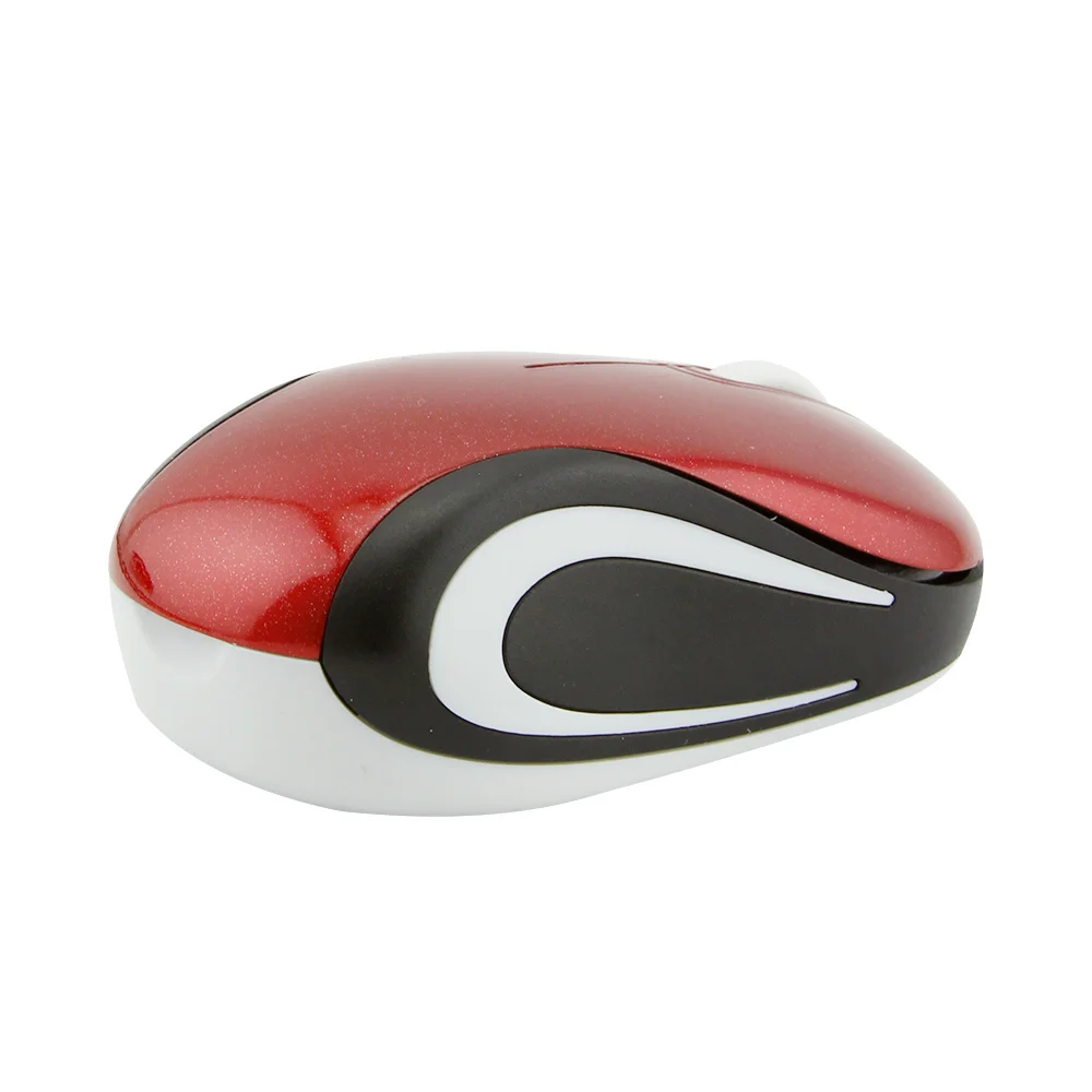 Mini ratón inalámbrico USB barato, pequeño ratón óptico portátil, ergonómico, para juegos de ordenador, portátil, regalo para niños, PC, mano pequeña - imagen 3