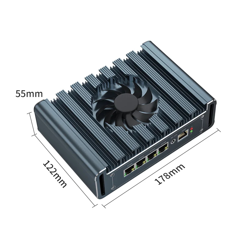 BKHD-Mini PC Pfsense Firewall G31F, procesador Intel Pentium 12th, 8505 Core, 12gen, i3-1215U, i5-1235U, 10 núcleos, hasta 4,8 GHz - imagen 5