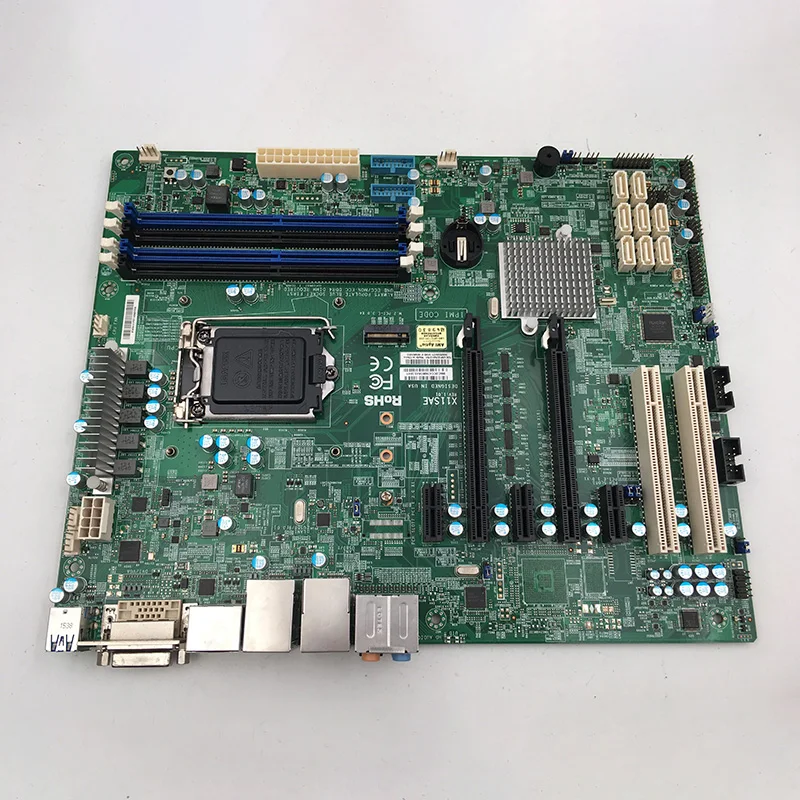 Placa base ATX para estación de trabajo X11SAE C236 LGA-1151 E3-1200 v6/v5 serie Core i3/i5/i7 de 6. a/7 a generación - imagen 4