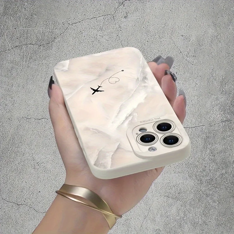 Funda de teléfono con diseño de nube de avión Love Route para Xiaomi Redmi Note 14 13 12 Pro Plus 5G 12S 11 10 Redmi 13 12 14C 13C 12C - imagen 5