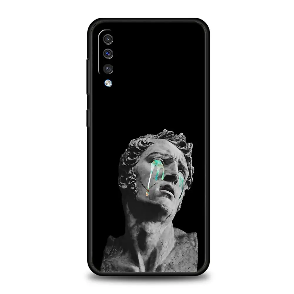 Funda de la estatua de Mona Lisa David para Samsung A54, A52, A24, A14, A50, A72, A70, A10, A30, A40, A20S, A20E, A02S, A12, A22, A34, A42, A32, 5G, A04s - imagen 3