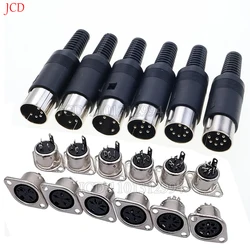 Conector DIN MIDI Panel - 3 a 8 Pines