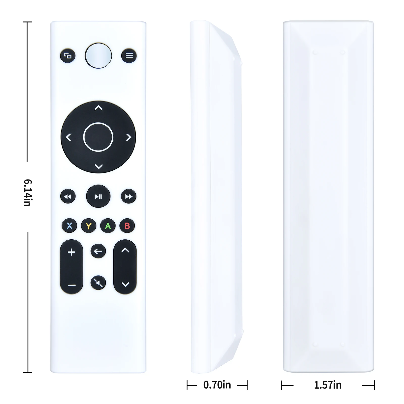 Nuevo mando a distancia para Xbox Gaming Media Remote para Xbox One, Xbox Series XS - Color blanco - imagen 5