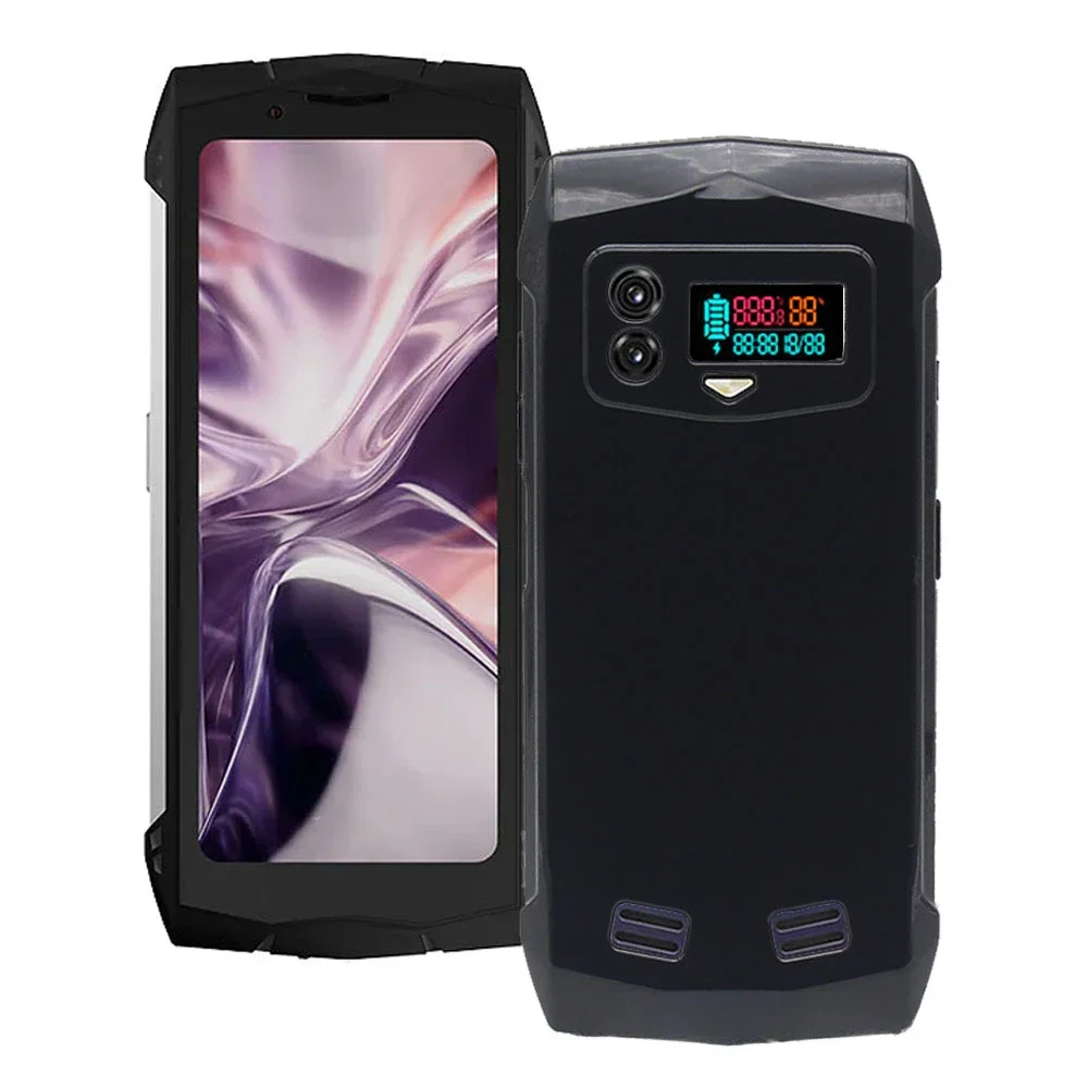 Funda de TPU para Doogee Smini, funda de teléfono para Doogee S mini DoogeeSmini, funda protectora de silicona suave, fundas transparentes negras - imagen 4