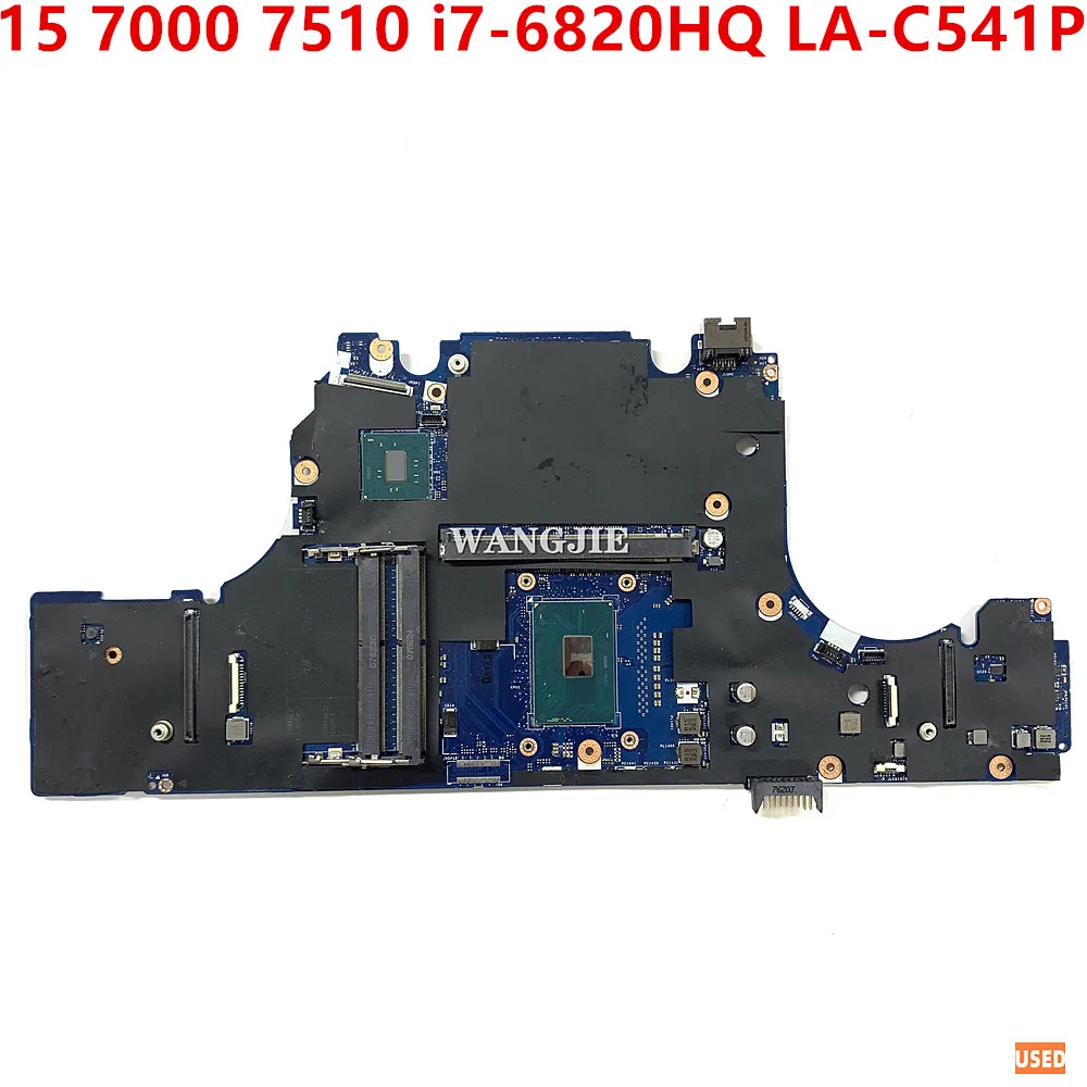 AAPA0 LA-C541P para Dell Precision 15 7000 7510 con i7-6820HQ placa base para ordenador portátil CN-086PC0 086PC0 86PC0 100% en funcionamiento - imagen 2