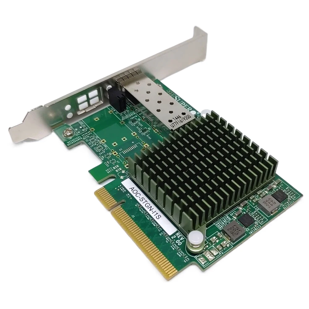 Chipset Intel 82599EN de puerto único SFP + PCI Express X8 de 10 Gb para adaptador de red convergente X520-DA1 - imagen 5