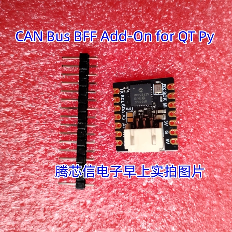 5877 CAN Bus BFF complemento para QT Py ESP32 MCP25625-E/ML - imagen 2