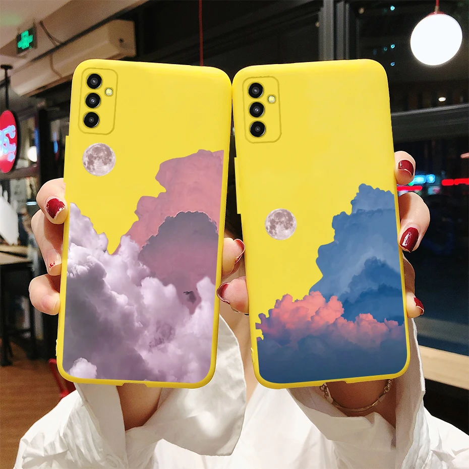 Funda de teléfono para Samsung Galaxy M13 4G, carcasa delgada suave pintada con arte de moda, protector trasero para Samsung M13 Galaxy M23 M236B - imagen 3