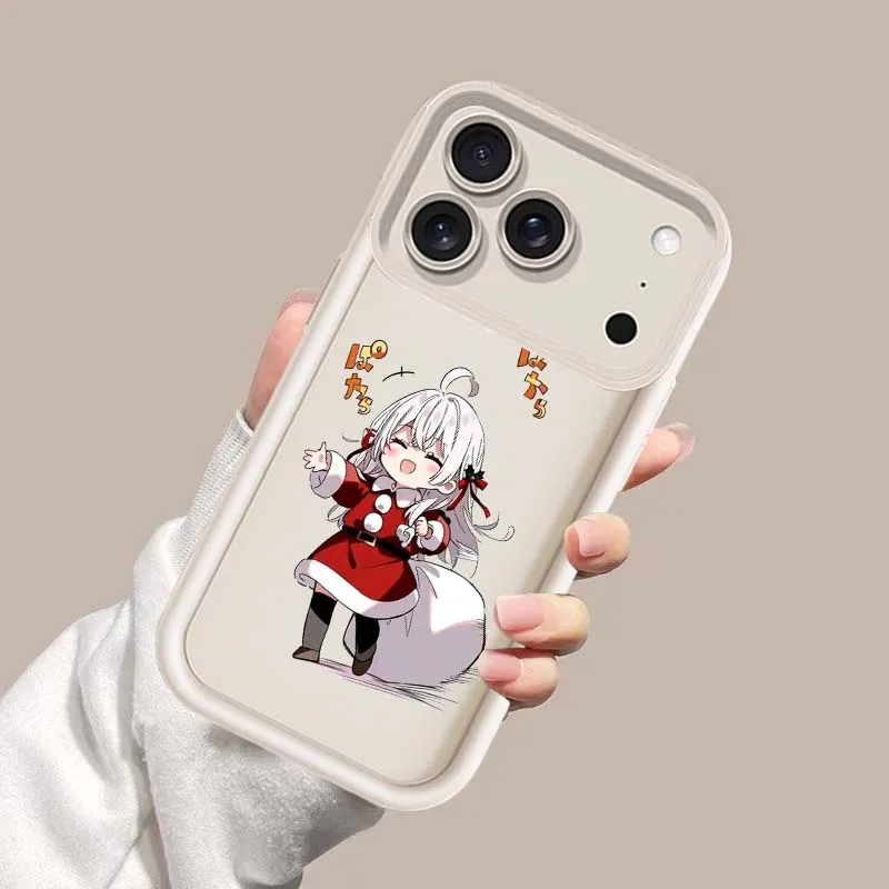 Cute Alya Kujou Anime For Apple iPhone 17 Air 16 16E15 14 13 12 11 X XR Pro Max Eye Ladder Phone Case Cover - imagen 3