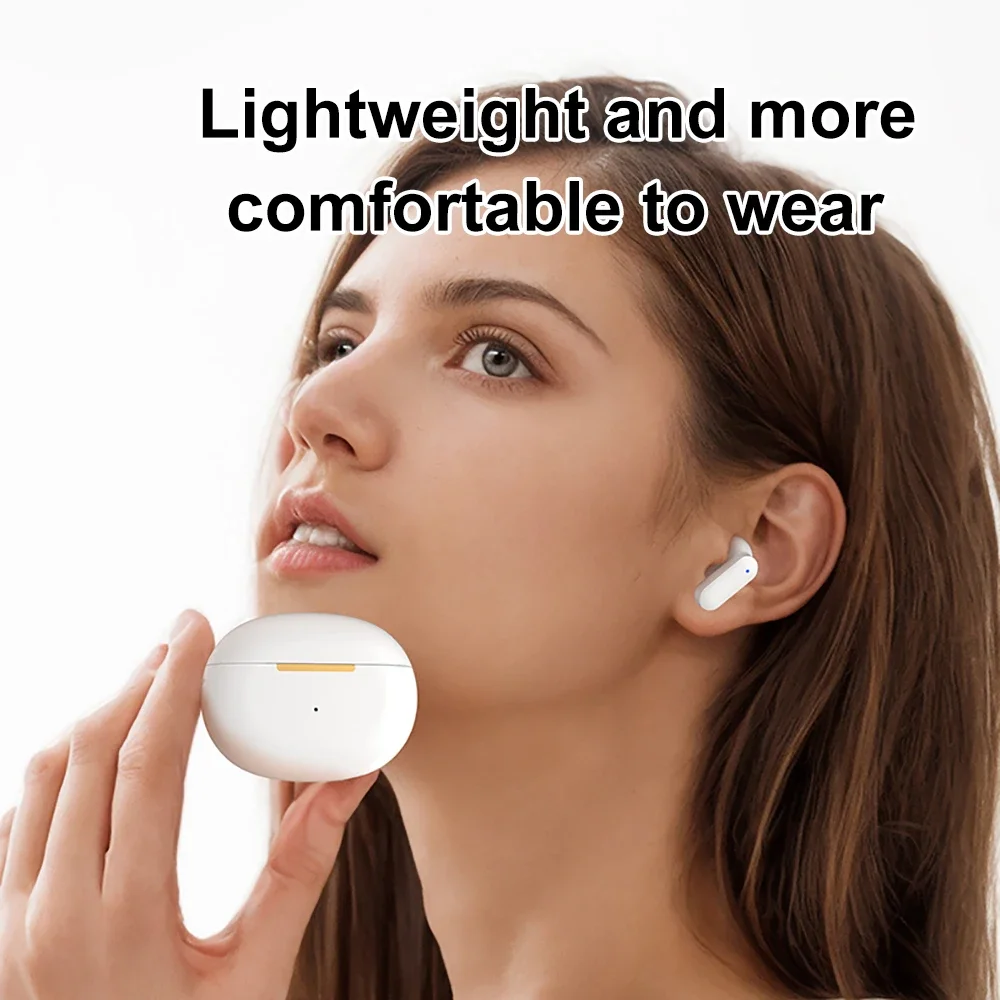 Auriculares intrauditivos Bluetooth 5,4, inalámbricos, sonido estéreo HiFi, reducción de ruido, resistentes al agua, auriculares deportivos de negocios - imagen 5