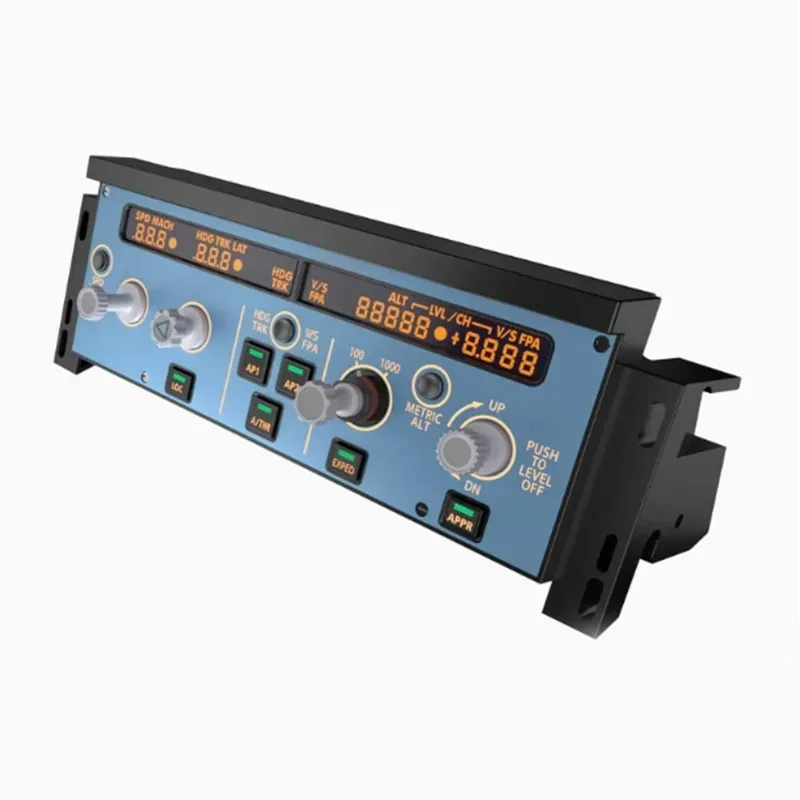 Simulación de tamaño completo del panel de control Airbus A320 FCU compatible con X-Plane MSFS - imagen 2