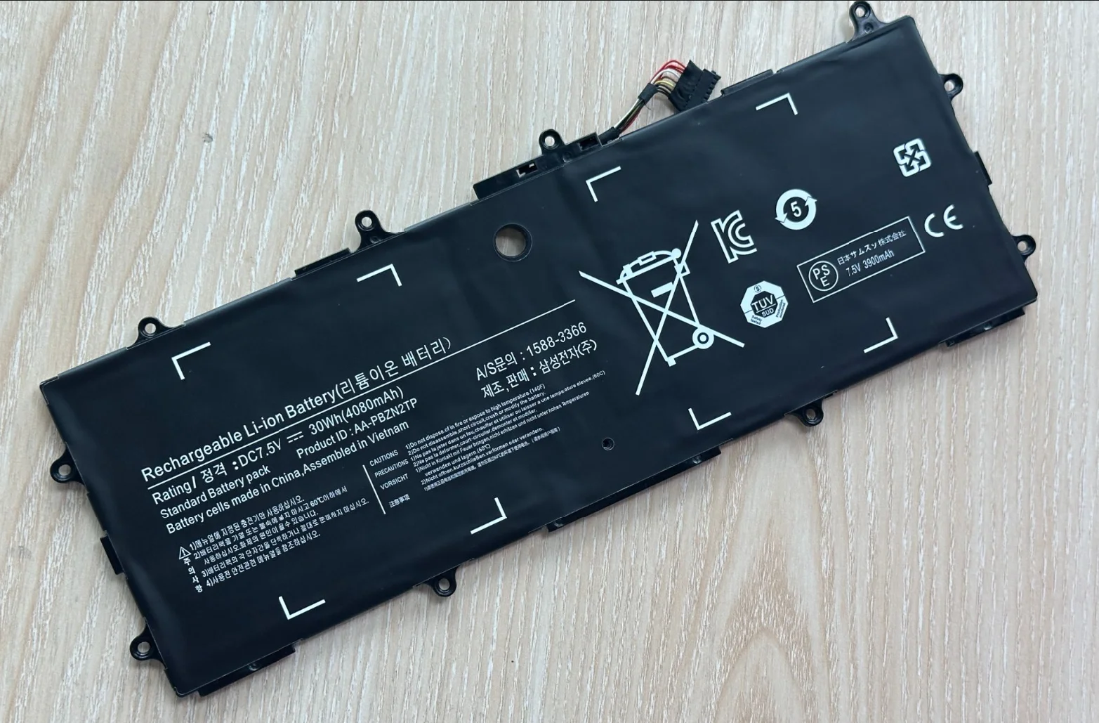 New AA-PBZN2TP Laptop Battery For Samsung NP905S3K 910S3K 905S3G 910S3G 910S3L NP910S3L 905S3L 915s3g XE500T1C 7.5V 30Wh - imagen 5