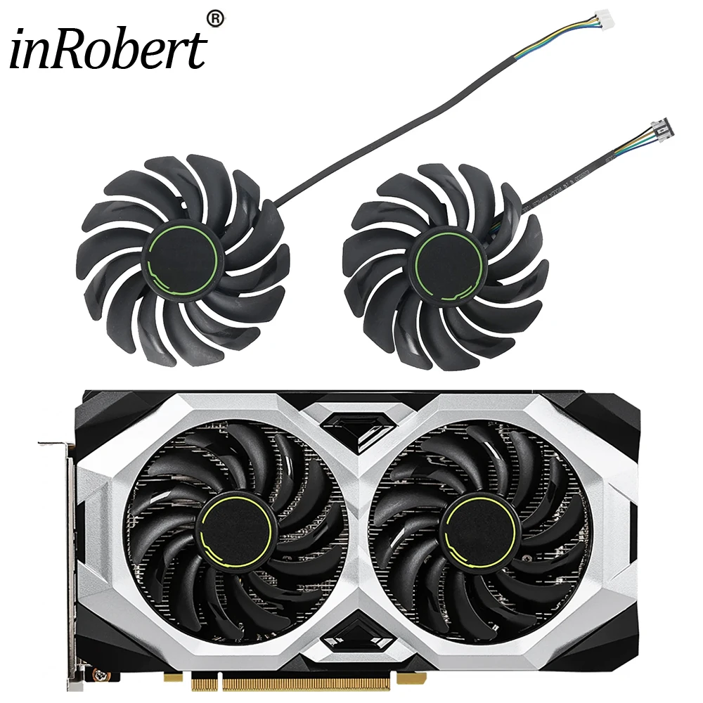 Ventilador de tarjeta gráfica, ventilador de 87MM PLD09210S12HH DC12V 4PIN RTX2070 para MSI GeForce RTX 2060 2070 2080 Super VENTUS XS OC