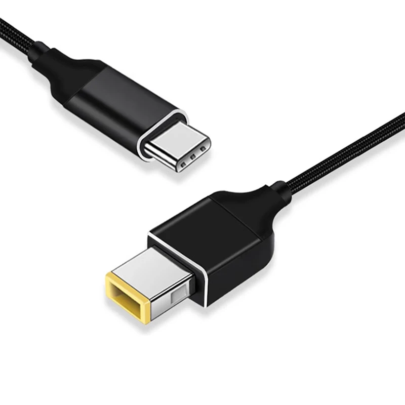 Cargador de ordenador portátil de 20V, 6,75a, 135W, para Lenovo Legion Y9000P Y9000K Y7000P, adaptador de corriente tipo C a USB, Cable de carga de punta cuadrada delgada - imagen 4