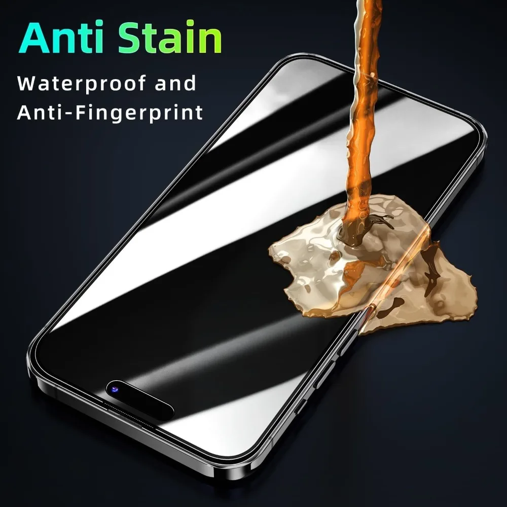 4 piezas de vidrio templado ultra transparente para iPhone 17 16 15 14 Pro Max 16 15 Plus Protector de pantalla para iPhone 13 12 11 Pro 17 Air XS Max - imagen 2