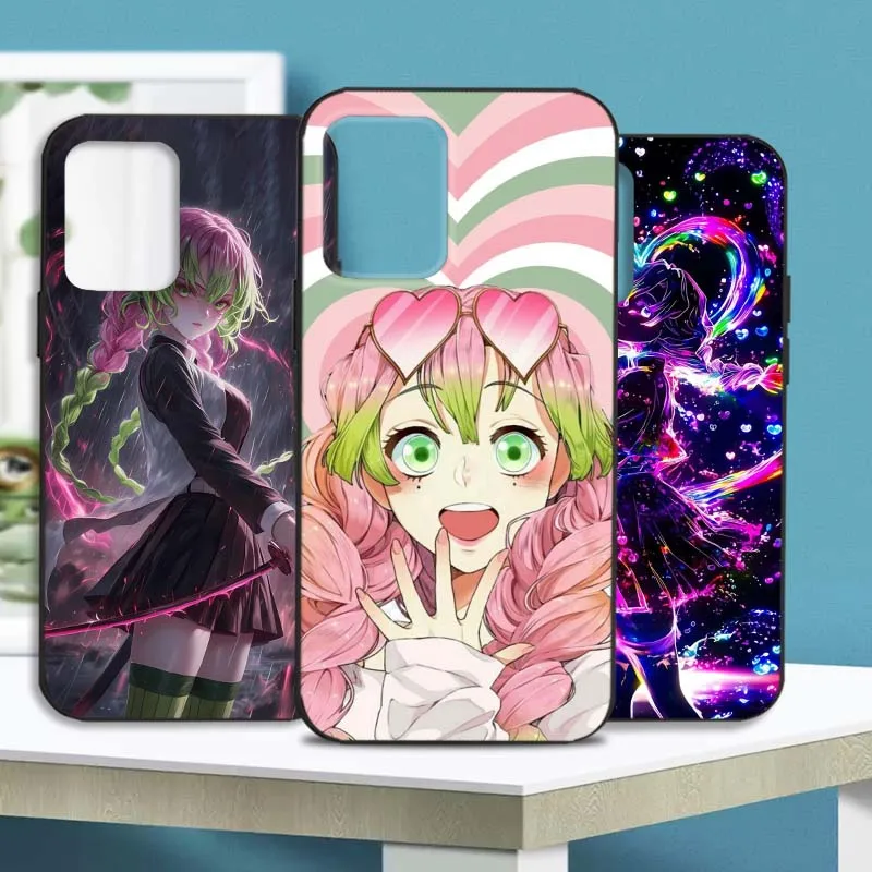 Funda de Anime Mitsuri para Motorola Edge S30 30 G E20 E22s E30 E32 E32s E40 E7 Plus Power Stylus Fusion Pro G 5G