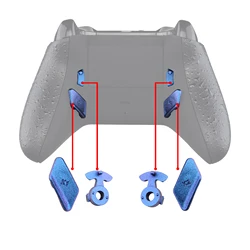 Botones Remap LOFTY Xbox One – Extremos Camaleón Azul Púrpura