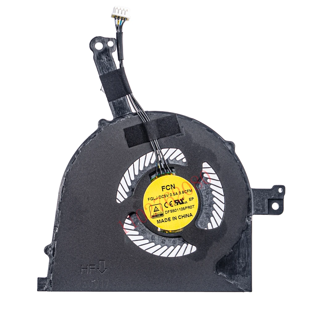 Nuevo ventilador de refrigeración de CPU para ordenador portátil de repuesto para ventilador serie DELL Latitude E5570 P48F