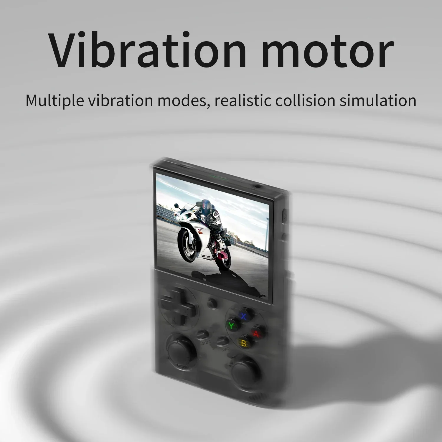 Consola de juegos portátil BATLEXP G350, pantalla IPS de 3,5 pulgadas, sistema Linux, Joystick Dual, Motor de vibración, consola de vídeo portátil Retro, regalo - imagen 5