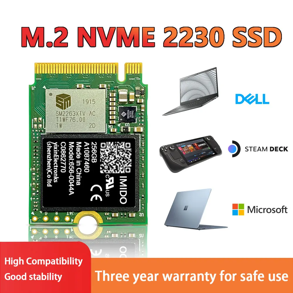 SSD NVMe 2230 2TB – Compatible Steam Deck, Surface y Dell - imagen 3