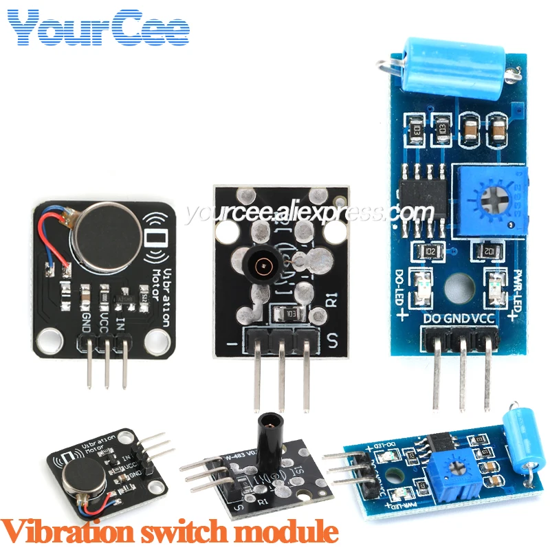 10 uds/1 unidad módulo sensor de vibración motor de vibración sensor de alarma interruptor de vibración SW-420 SW420
