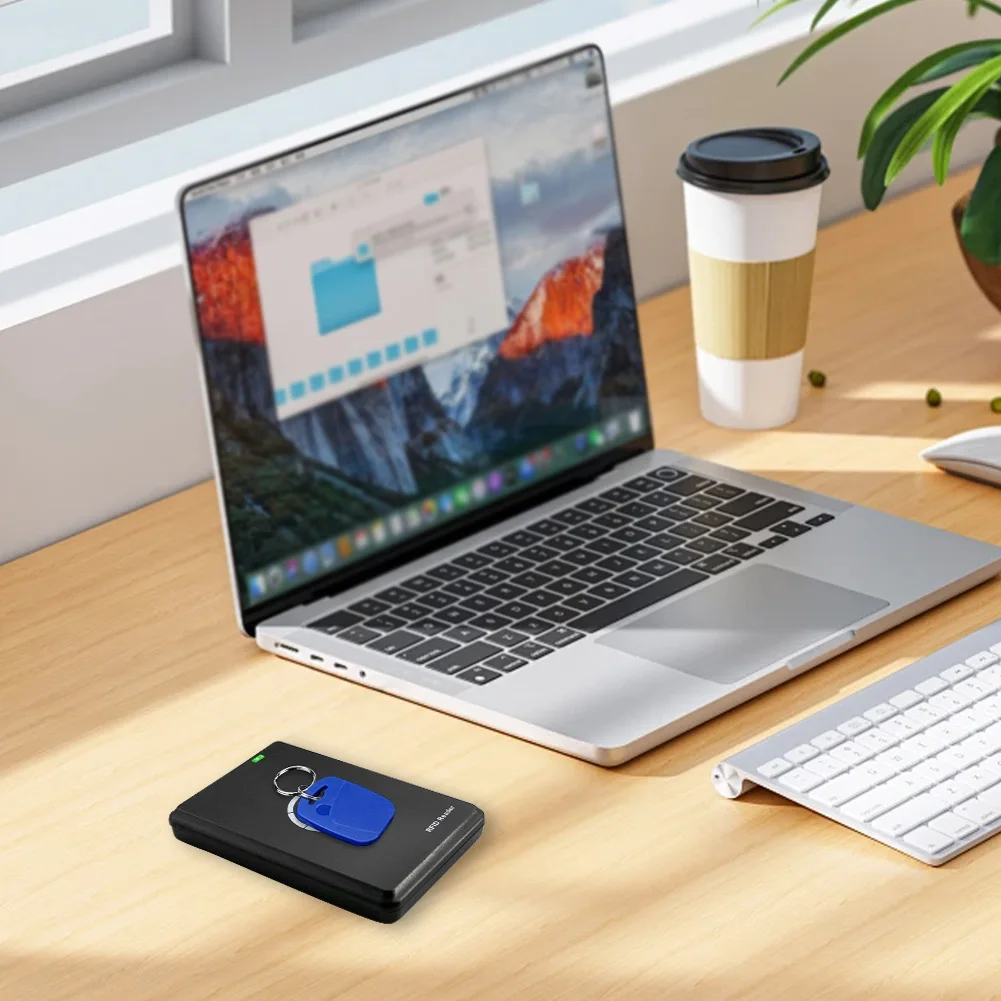 Duplicador de tarjetas de 125KHz, 13,56 MHz/125KHz/250KHz, decodificador de tarjetas cifradas de 13,56 MHz, replicador de etiquetas NFC, sistema de Control de acceso de puerta - imagen 2