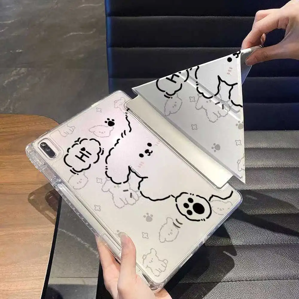 2025 nueva funda para tableta para iPad Pro 11 12,9 13 M2 M4 9,7 10,2 5 6 7 8 9th 10th Generation funda Air 3 4 5 6 - imagen 3