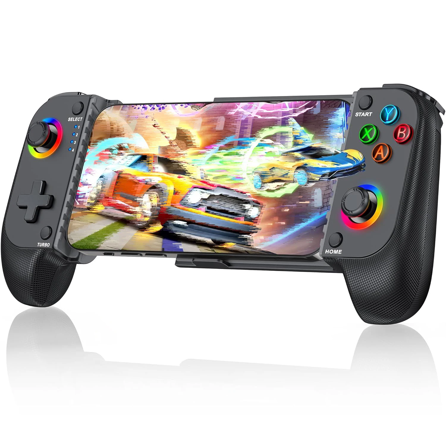 Mando Inalámbrico Gaming 7009F – Joystick Hall RGB para Móvil - imagen 2