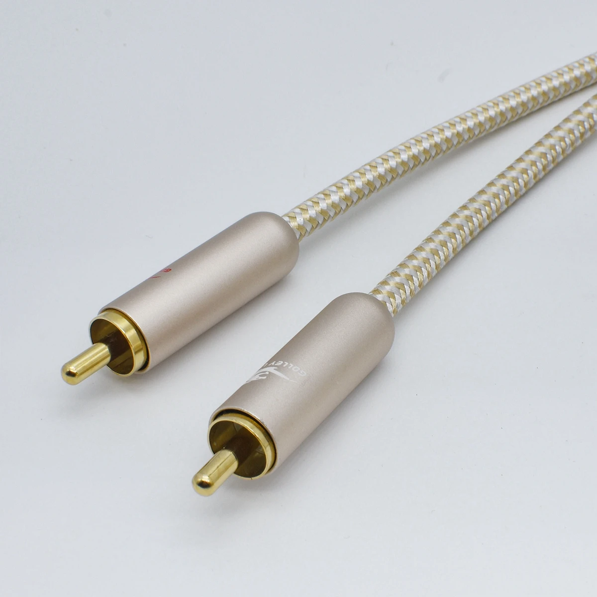 Cable de Audio Hifi, enchufe RCA Dual a conector TS Dual de 6,35mm y 1/4 pulgadas para amplificador, mezclador, TV, Cable SPC chapado en oro, 1M, 2M, 3M, 5M, 8M, 10M - imagen 4