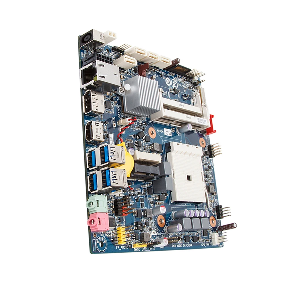 Placa base GIGABYTE MQHUDVI Mini-ITX AMD A75 Socket FM2 4 x SATA III DDR3 16GB compatible con CPU AMD APU A4-5/A6-5/A8-5/A10-5 - imagen 5