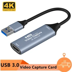 Tarjeta Captura Vídeo HDMI USB para Juegos y Streaming PlayStation