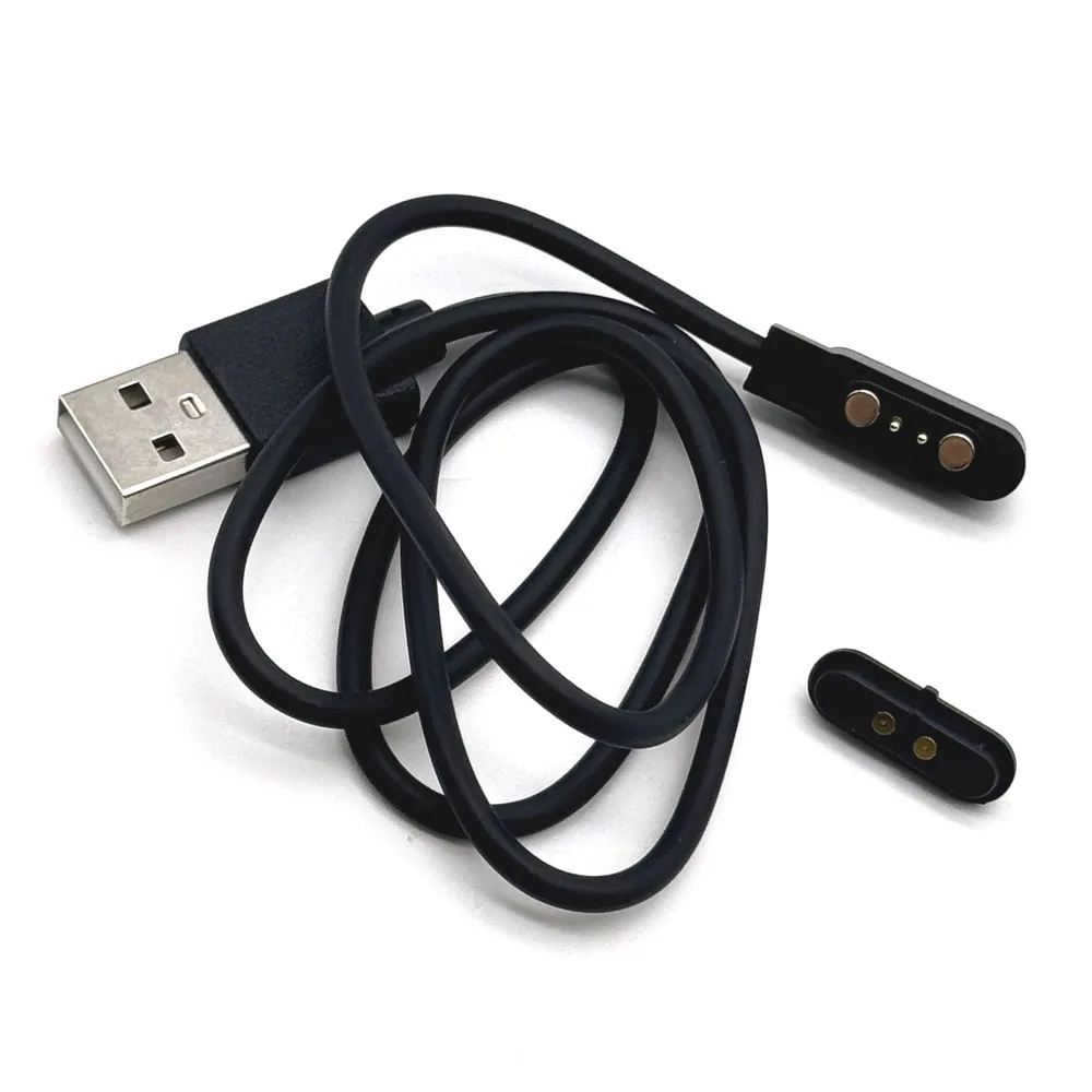 Cable de carga de carga magnética para reloj inteligente, 2 pines, distancia de 4,0mm, Cables de cargador de energía USB novedosos para hombre y mujer, soldadura PCB - imagen 3