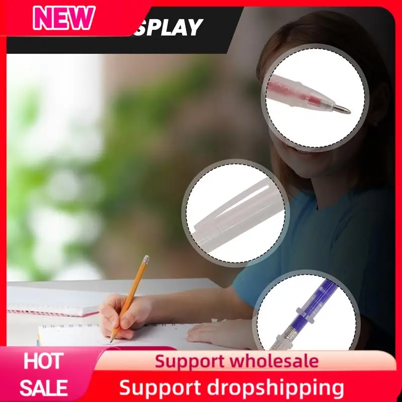 Bolígrafos borrables con calor Superior, bolígrafos que desaparecen de alta temperatura, rotuladores de tela con 20 recambios de bolígrafos borrables para cuero, vernis - imagen 2