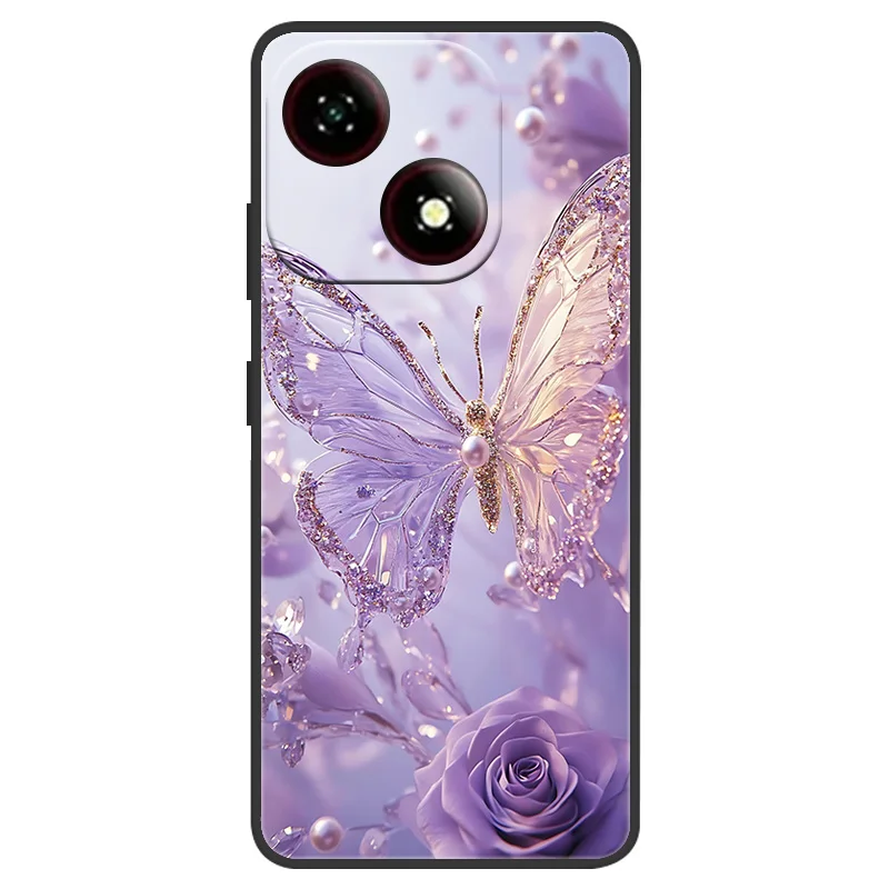 Para ZTE Blade A35e funda de mármol suave mate funda trasera de silicona para ZTE Blade A35 A55 A35e cobertura completa carcasa de teléfono BladeA35e - imagen 2