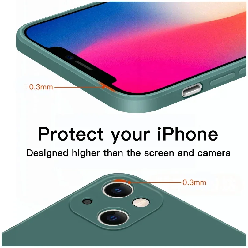 Funda Silicona Líquida iPhone 15/14/13 - Antigolpes Premium - imagen 5