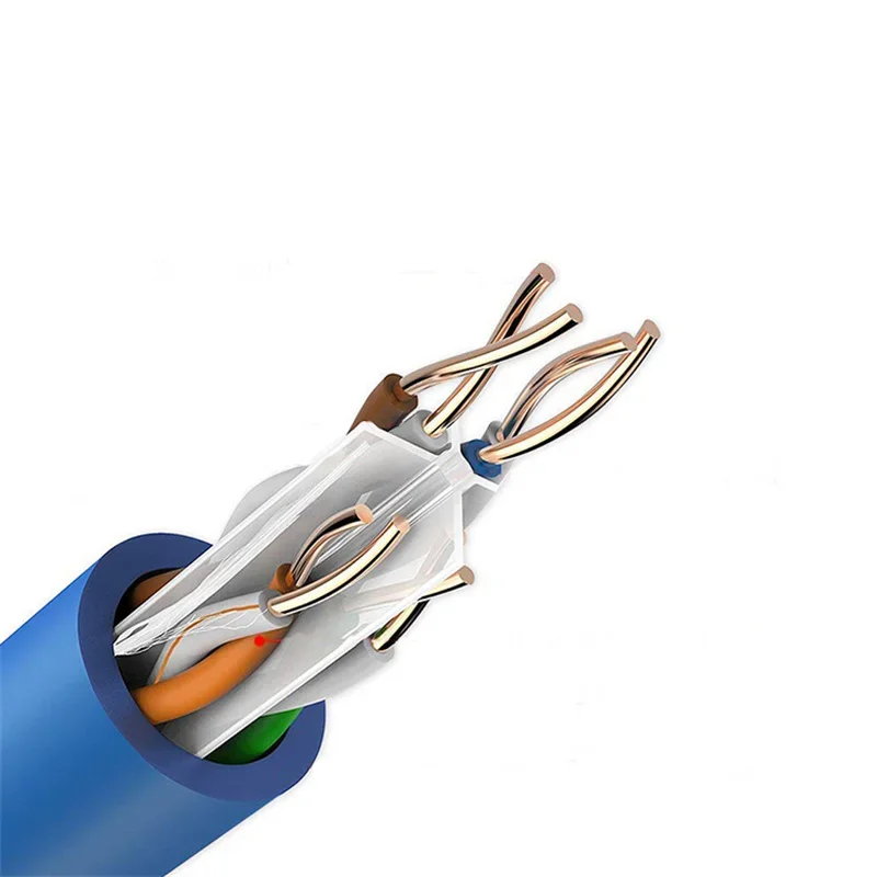 Cable FT Cable Ethernet Cat5e Lan UTP CAT 6 RJ 45 Cable de red 5M/10m/20m/50m Cable de conexión para enrutador de ordenador portátil CAT6 E - imagen 4
