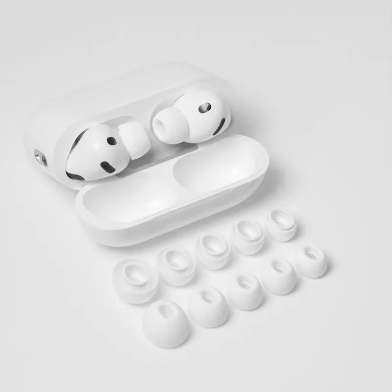 Almohadillas de silicona para AirPods Pro3, tapones para los oídos, puntas de goma, cubiertas suaves para auriculares, accesorios para Apple AirPods Pro 3 - imagen 3