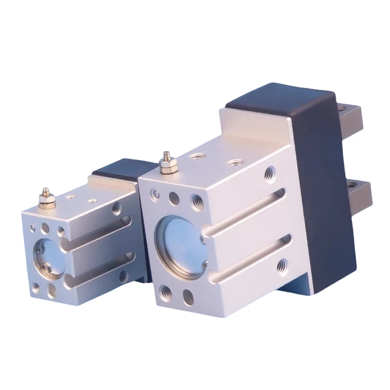 Cilindro de dedo mecánico de apertura y cierre plano de marca AFR con cubierta antipolvo serie MHK2/MHKL2 -10D -16D -20D -25D - imagen 5