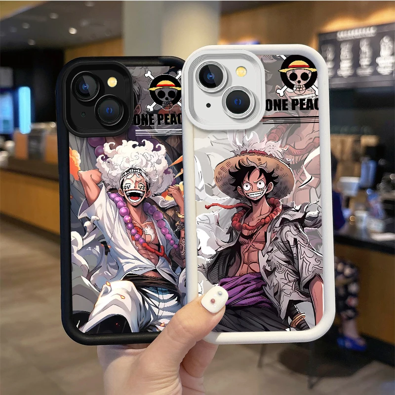 Funda de teléfono de TPU de Anime Luffy Cool One Piece, fundas de silicona para iPhone 16, 15, 14, 13, 12, 11 Pro Max, 16, 15, 14, 8, 7 Plus, X, XS Max, 8, 7 FE - imagen 2