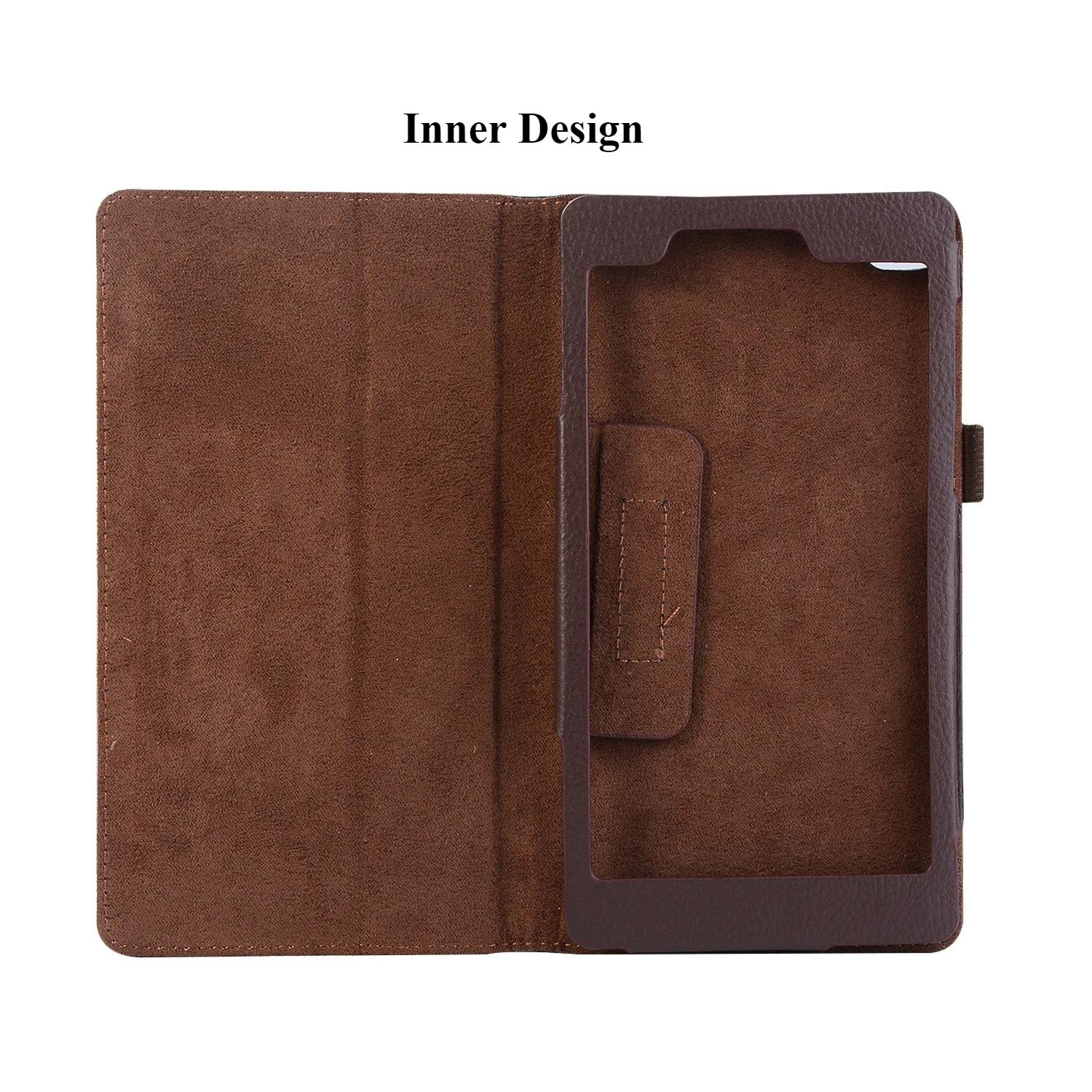 Funda para Lenovo Tab 7 Essential TB-7304F TB 7304F 7304 7304I 7304X Funda para tableta Patrón Lichee Fundas de cuero Pu con tapa - imagen 4