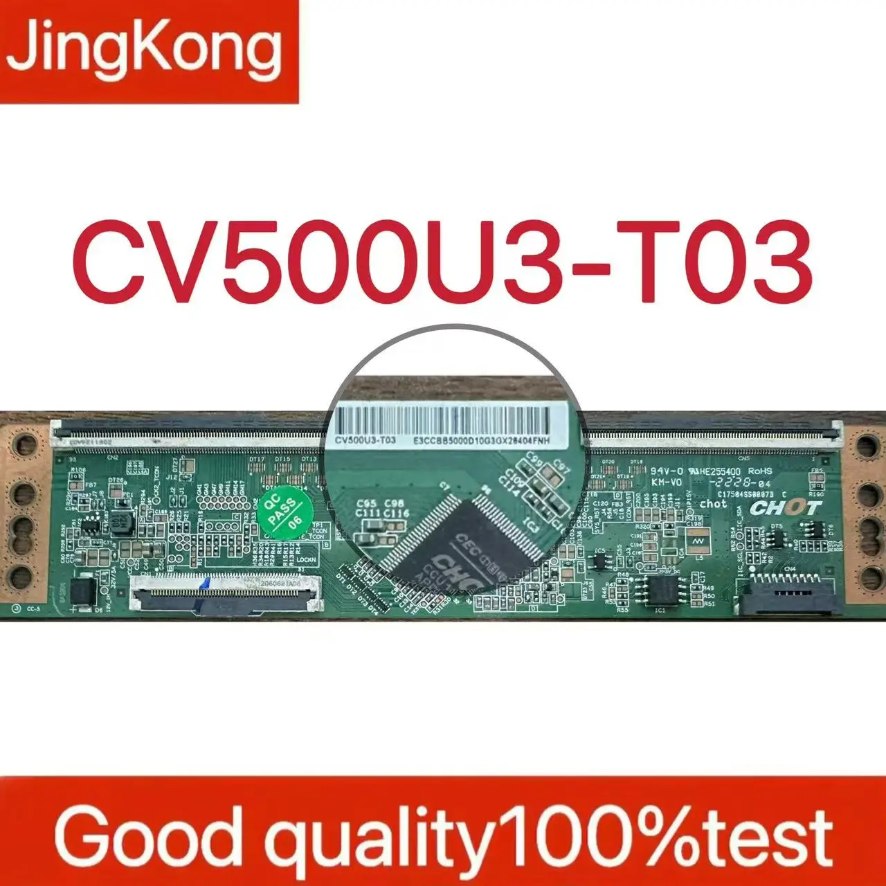 Placa lógica 4k Original CV500U3-T03 interfaz de 96 pines CV500U3